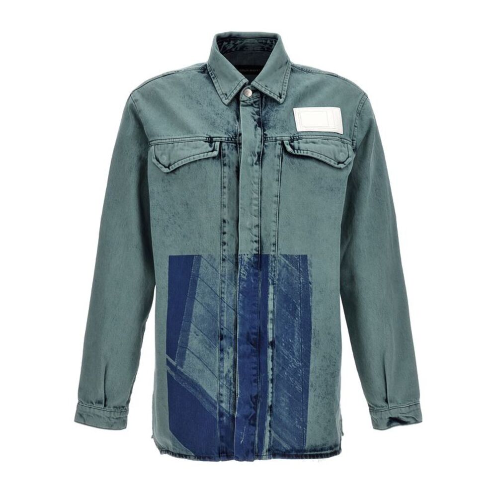 A-Cold-Wall* Men 'Bleached Overdyed' Shirt
